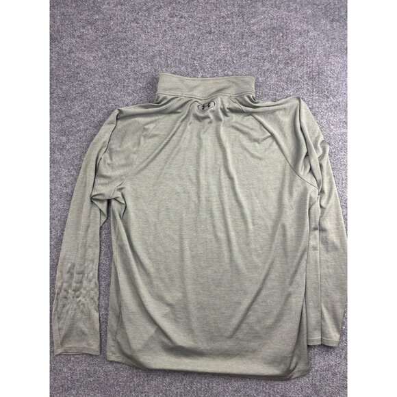 Under Armour Pullover Mens XL HeatGear Quarter Zip Long Sleeve Shirt Athletic - Picture 7 of 7